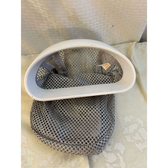 Munchkins gray net super scooper handle basket 9"x5" - Picture 3 of 4
